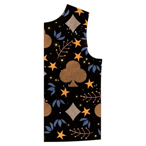 Seamless Pattern Repeat Repetition Kid s Button Up Puffer Vest from ArtsNow.com Front Left