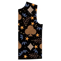 Seamless Pattern Repeat Repetition Men s High Neck Button Up Puffer Vest from ArtsNow.com Front Left