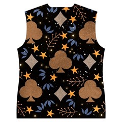 Seamless Pattern Repeat Repetition Women s Button Up Vest from ArtsNow.com Back