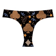 Seamless Pattern Repeat Repetition Cross Back Hipster Bikini Set from ArtsNow.com Front Under