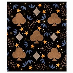 Seamless Pattern Repeat Repetition Kids  Hooded Rain Ponchos from ArtsNow.com Hood Right