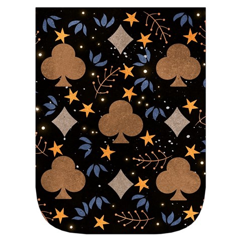 Seamless Pattern Repeat Repetition Waist Pouch (Small) from ArtsNow.com Front Pocket