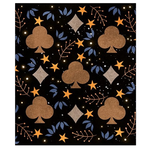 Seamless Pattern Repeat Repetition Belt Pouch Bag (Large) from ArtsNow.com Back Strap