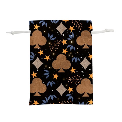 Seamless Pattern Repeat Repetition Lightweight Drawstring Pouch (M) from ArtsNow.com Front