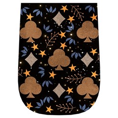 Seamless Pattern Repeat Repetition Wristlet Pouch Bag (Small) from ArtsNow.com Left Side