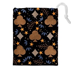 Seamless Pattern Repeat Repetition Drawstring Pouch (4XL) from ArtsNow.com Front