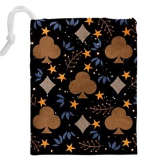 Seamless Pattern Repeat Repetition Drawstring Pouch (4XL) from ArtsNow.com Back