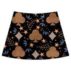 Seamless Pattern Repeat Repetition Knee Front Skirt