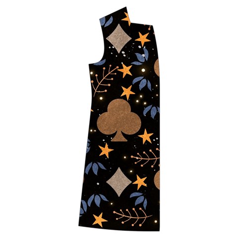Seamless Pattern Repeat Repetition Kids  Long Sleeve Velvet Lounge Robe from ArtsNow.com Front Right