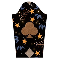 Seamless Pattern Repeat Repetition Kids  Long Sleeve Velvet Lounge Robe from ArtsNow.com Sleeve Left