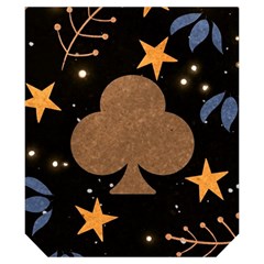 Seamless Pattern Repeat Repetition Kids  Long Sleeve Velvet Lounge Robe from ArtsNow.com Pocket Left