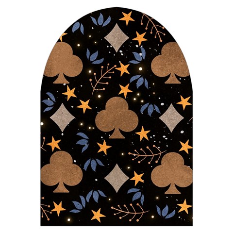 Seamless Pattern Repeat Repetition Microwave Oven Glove from ArtsNow.com Front