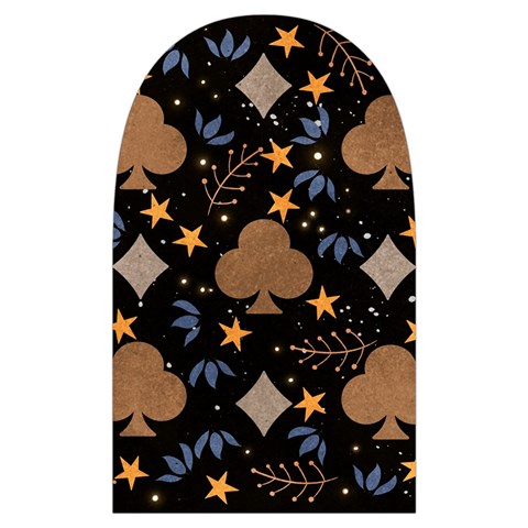 Seamless Pattern Repeat Repetition Microwave Oven Glove from ArtsNow.com Back