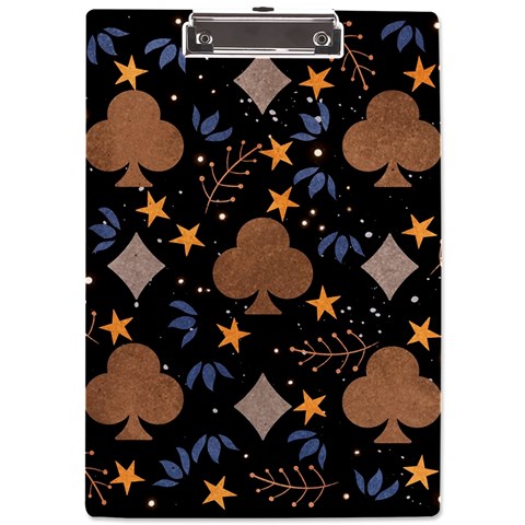 Seamless Pattern Repeat Repetition A4 Acrylic Clipboard from ArtsNow.com Front