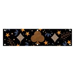 Seamless Pattern Repeat Repetition Banner and Sign 4  x 1 