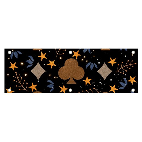 Seamless Pattern Repeat Repetition Banner and Sign 6  x 2  from ArtsNow.com Front