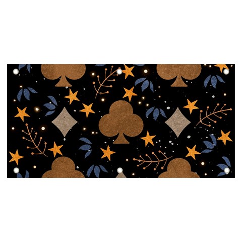 Seamless Pattern Repeat Repetition Banner and Sign 6  x 3  from ArtsNow.com Front