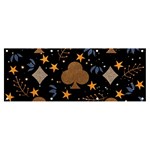 Seamless Pattern Repeat Repetition Banner and Sign 8  x 3 