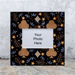 Seamless Pattern Repeat Repetition White Box Photo Frame 4  x 6 