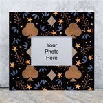 Seamless Pattern Repeat Repetition White Wall Photo Frame 5  x 7 