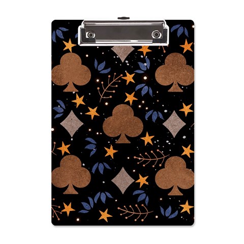 Seamless Pattern Repeat Repetition A5 Acrylic Clipboard from ArtsNow.com Front