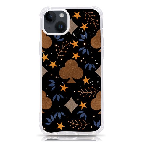 Seamless Pattern Repeat Repetition iPhone 14 Plus TPU UV Print Case from ArtsNow.com Front