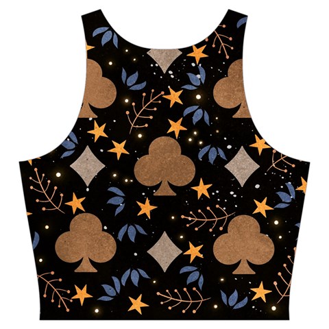 Seamless Pattern Repeat Repetition Cut Out Top from ArtsNow.com Back