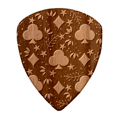 Seamless Pattern Repeat Repetition Guitar Shape Wood Guitar Pick Holder Case And Picks Set from ArtsNow.com Pick
