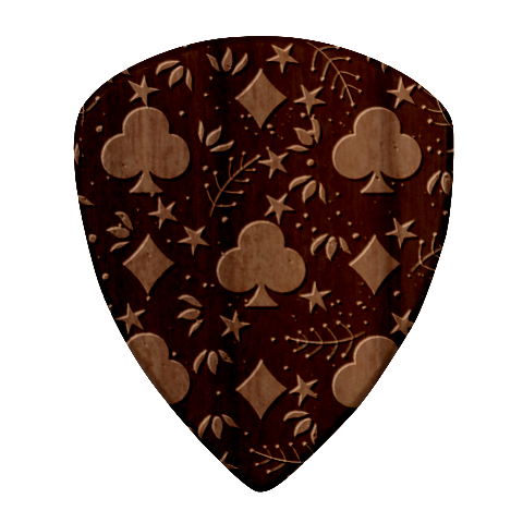 Seamless Pattern Repeat Repetition Square Wood Guitar Pick Holder Case And Picks Set from ArtsNow.com Pick