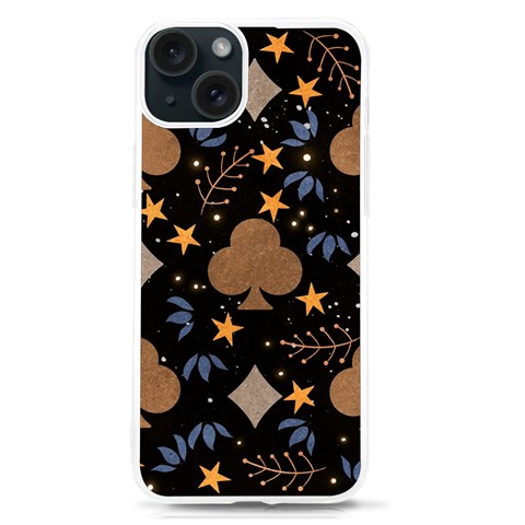 Seamless Pattern Repeat Repetition iPhone 15 TPU UV Print Case from ArtsNow.com Front