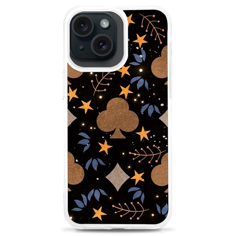 Seamless Pattern Repeat Repetition iPhone 15 Plus TPU UV Print Case from ArtsNow.com Front