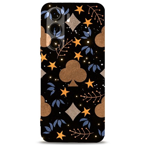 Seamless Pattern Repeat Repetition Samsung Galaxy S24 Plus 6.7 Inch Black TPU UV Case from ArtsNow.com Front