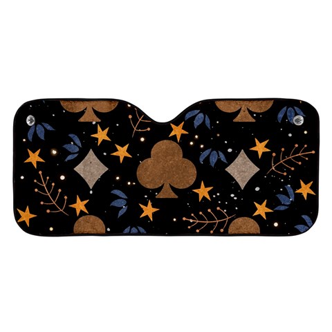 Seamless Pattern Repeat Repetition Car Windshield Sunshade from ArtsNow.com Front
