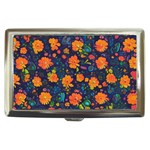 Mid Century Retro Floral 1970s 1960s Pattern 61 Cigarette Money Case