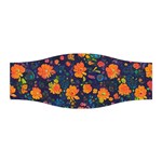 Mid Century Retro Floral 1970s 1960s Pattern 61 Stretchable Headband