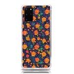 Mid Century Retro Floral 1970s 1960s Pattern 61 Samsung Galaxy S20 Plus 6.7 Inch TPU UV Case