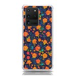 Mid Century Retro Floral 1970s 1960s Pattern 61 Samsung Galaxy S20 Ultra 6.9 Inch TPU UV Case