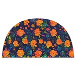 Mid Century Retro Floral 1970s 1960s Pattern 61 Anti Scalding Pot Cap