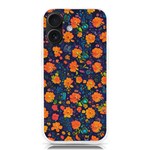Mid Century Retro Floral 1970s 1960s Pattern 61 iPhone 16 TPU UV Print Case