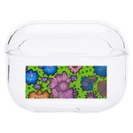 Mid Century Retro Floral 1970s 1960s Pattern 59 Hard PC AirPods Pro Case
