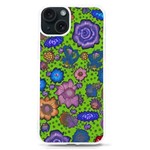 Mid Century Retro Floral 1970s 1960s Pattern 59 iPhone 15 TPU UV Print Case