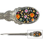 Mid Century Retro Floral 1970s 1960s Pattern 57 Letter Opener