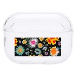 Mid Century Retro Floral 1970s 1960s Pattern 57 Hard PC AirPods Pro Case
