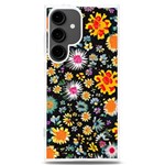 Mid Century Retro Floral 1970s 1960s Pattern 57 Samsung Galaxy S24 Plus 6.7 Inch TPU UV Case