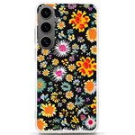 Mid Century Retro Floral 1970s 1960s Pattern 57 Samsung Galaxy S24 Ultra 6.9 Inch TPU UV Case