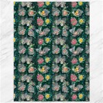 Mid Century Retro Floral 1970s 1960s Pattern 62 Canvas 36  x 48 