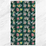 Mid Century Retro Floral 1970s 1960s Pattern 62 Canvas 40  x 72 
