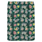 Mid Century Retro Floral 1970s 1960s Pattern 62 Removable Flap Cover (S)