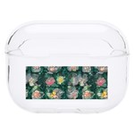 Mid Century Retro Floral 1970s 1960s Pattern 62 Hard PC AirPods Pro Case