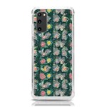 Mid Century Retro Floral 1970s 1960s Pattern 62 Samsung Galaxy S20 6.2 Inch TPU UV Case